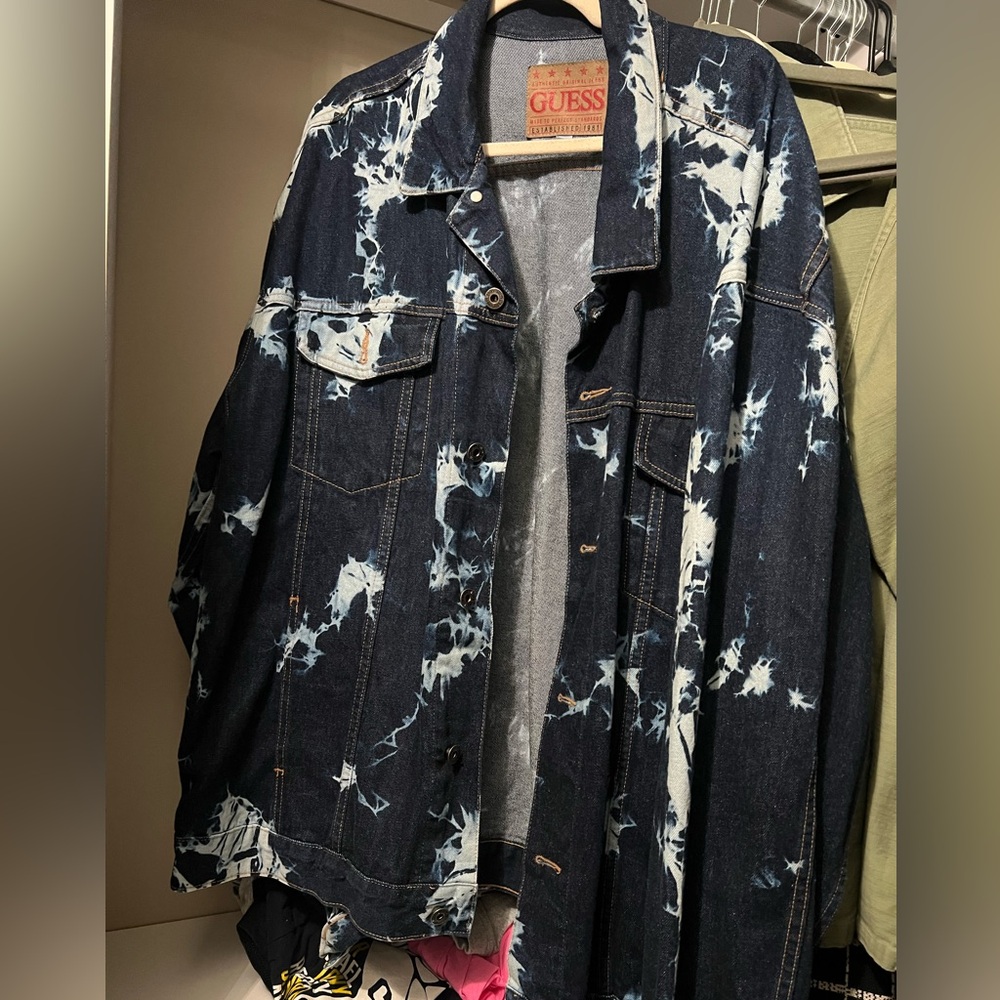 Guess Tie Dye Denim Jacket